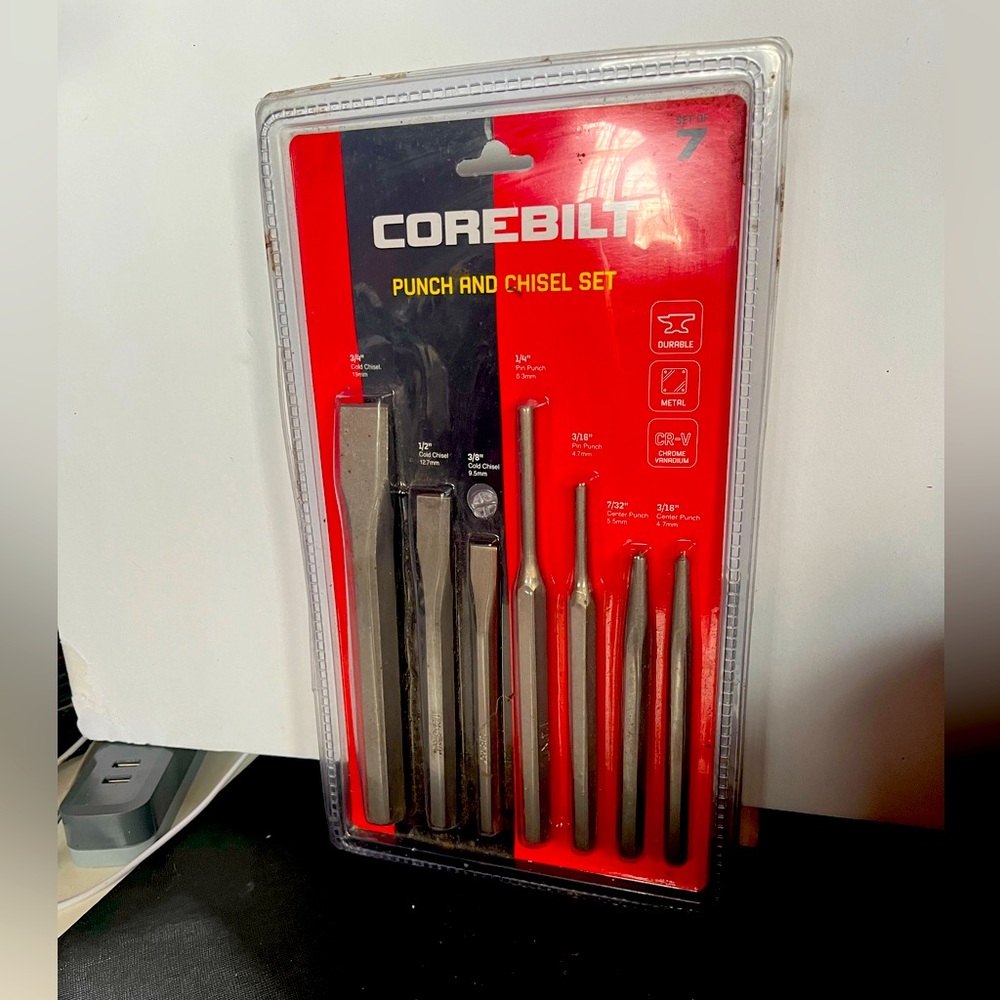 COREBILT Punch and Chisel Set